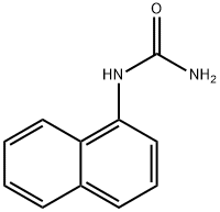 1-NAPHTHYLUREA Structure