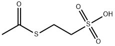 2-(Acetylsulfanyl)ethanesulphonic Structure