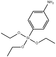 4-TRIETHOXYSILYLANILINE Structure