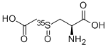 L-ALANINE, 3-[(CARBOXYMETHYL)SULFINYL-35S]- Structure