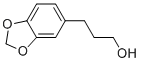 3-BENZO[1,3]DIOXOL-5-YL-PROPAN-1-OL Structure