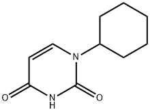 1-CYCLOHEXYLURACIL Structure