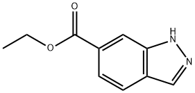 ETHYL 1H-INDAZOLE-6-CARBOXYLATE Structure