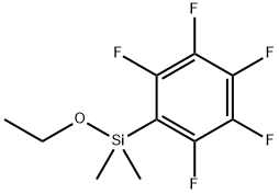 PENTAFLUOROPHENYLETHOXYDIMETHYLSILANE Structure