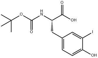 BOC-3-IODO-L-TYROSINE Structure