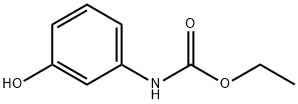 ETHYL (3-HYDROXYPHENYL)CARBAMATE Structure