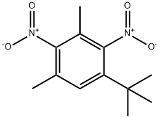 1-(1,1-dimethylethyl)-3,5-dimethyl-2,4-dinitrobenzene Structure