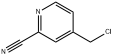 4-(CHLOROMETHYL)PYRIDINE-2-CARBONITRILE Structure