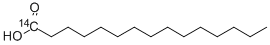 PENTADECANOIC ACID, [CARBOXYL-14C] Structure