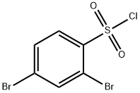 2,4-DIBROMOBENZENESULFONYL CHLORIDE Structure