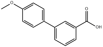 4'-METHOXY-BIPHENYL-3-CARBOXYLIC ACID Structure