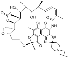 Rifabutin Structure