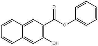 PHENYL 3-HYDROXY-2-NAPHTHOATE Structure