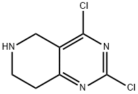 2,4-DICHLORO-5,6,7,8-TETRAHYDROPYRIDO[3,4-D]PYRIMIDINE Structure