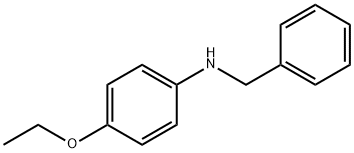 BENZYL-(4-ETHOXY-PHENYL)-AMINE Structure