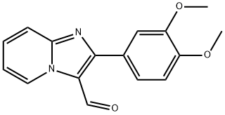 2-(3,4-DIMETHOXY-PHENYL)-IMIDAZO[1,2-A]PYRIDINE-3-CARBALDEHYDE Structure