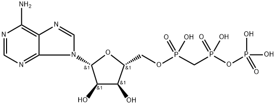 7292-42-4 adenosine 5'-[hydrogen [[hydroxy(phosphonooxy)phosphinyl]methyl]phosphonate] 