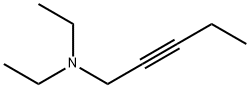 1-DIETHYLAMINO-2-PENTYNE Structure