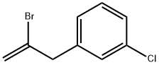 2-Bromo-3-(3-chlorophenyl)prop-1-ene Structure