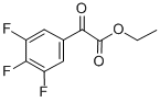 ETHYL 3,4,5-TRIFLUOROBENZOYLFORMATE Structure