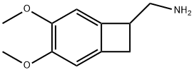 C-(3,4-DIMETHOXY-BICYCLO[4.2.0]OCTA-1(6),2,4-TRIEN-7-YL)-METHYLAMINE Structure