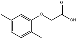 2,5-DIMETHYLPHENOXYACETIC ACID Structure