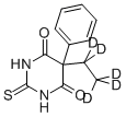 5-Phenyl-5-ethyl-D5-2-thiobarbituric Acid Structure