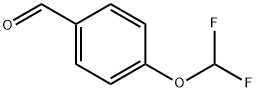 4-(DIFLUOROMETHOXY)BENZALDEHYDE Structure