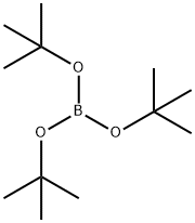 TRI-TERT-BUTYL BORATE Structure