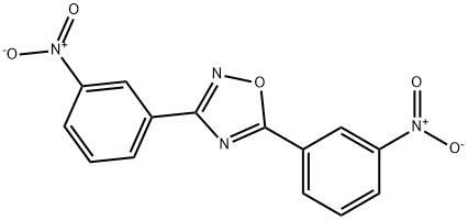 3,5-Bis(3-nitrophenyl)-1,2,4-oxadiazole Structure