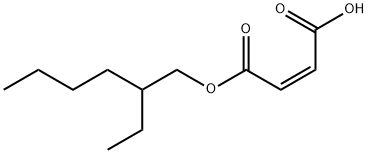 MALEIC ACID MONO(2-ETHYLHEXYL) ESTER Structure