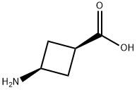 CIS-3-AMINOCYCLOBUTANECARBOXYLIC ACID Structure