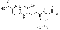 H-GAMMA-GLU-GAMMA-GLU-GLU-OH Structure