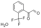 2-(TRIFLUOROMETHYL)PHENYLGLYOXAL HYDRATE Structure