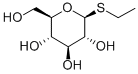 ETHYL BETA-D-THIOGLUCOSIDE Structure