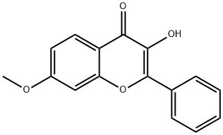 7-METHOXYFLAVONOL Structure