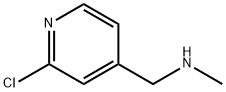 N-[(2-Chloropyridin-4-yl)methyl]-N-methylamine Structure