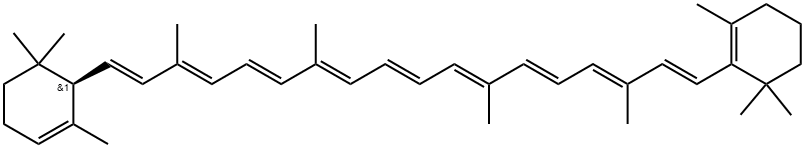 Carotene Structure