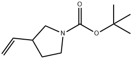 TERT-BUTYL3-VINYLPYRROLIDINE-1-CARBOXYLATE Structure