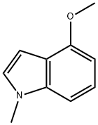 4-METHOXY-1-METHYLINDOLE Structure