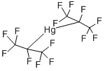 BIS(HEPTAFLUOROISOPROPYL)MERCURY Structure