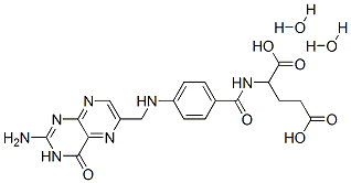 FOLIC ACID DIHYDRATE Structure