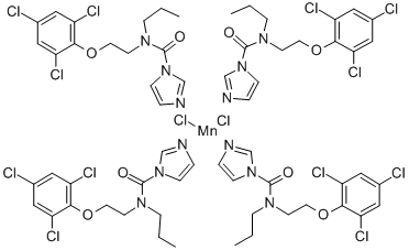 Prochloraz manganese Structure