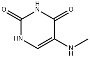 5-Methylaminouracil Structure