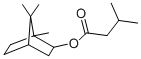 Bornyl isovalerate Structure