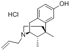 (+/-)-N-ALLYLNORMETAZOCINE Structure