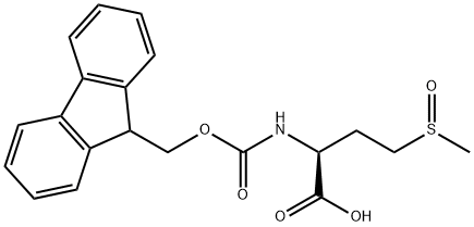 FMOC-MET(O)-OH Structure