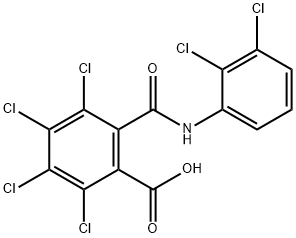 Tecloftalam Structure