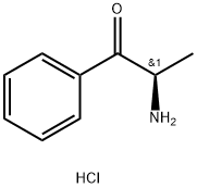 R(+)-CATHINONE HYDROCHLORIDE Structure