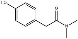 4-(DIMETHYLCARBAMOYLMETHYL)PHENOL Structure